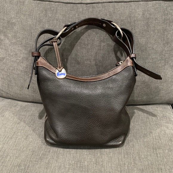 Dooney & Bourke Pebbled Leather Hobo Bag - Picture 1 of 13